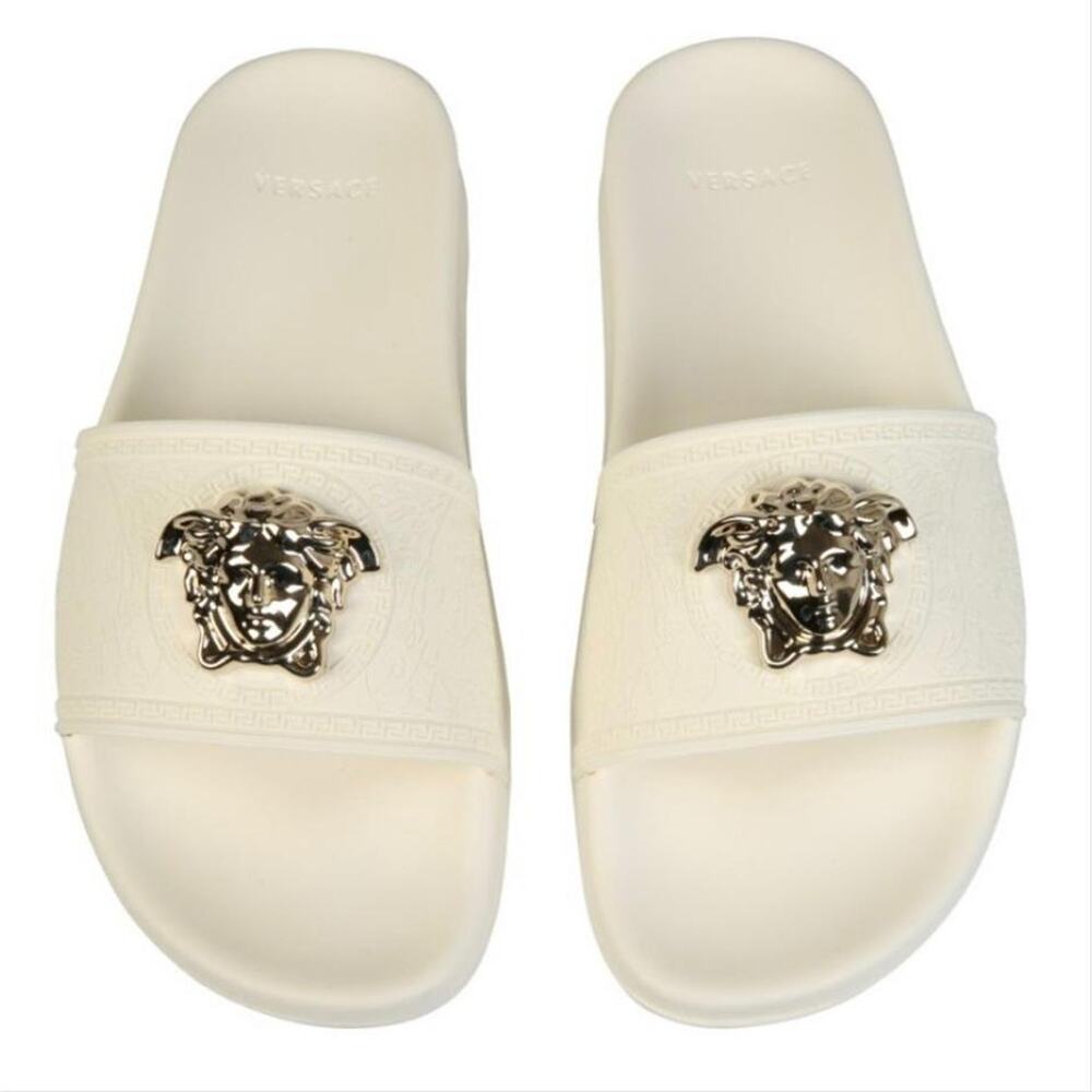 VERSACE Medusa logo rubber slides 40